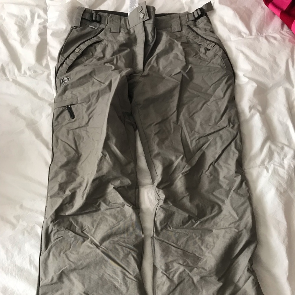 Snow-pants Columbia, grey, like new, size small,